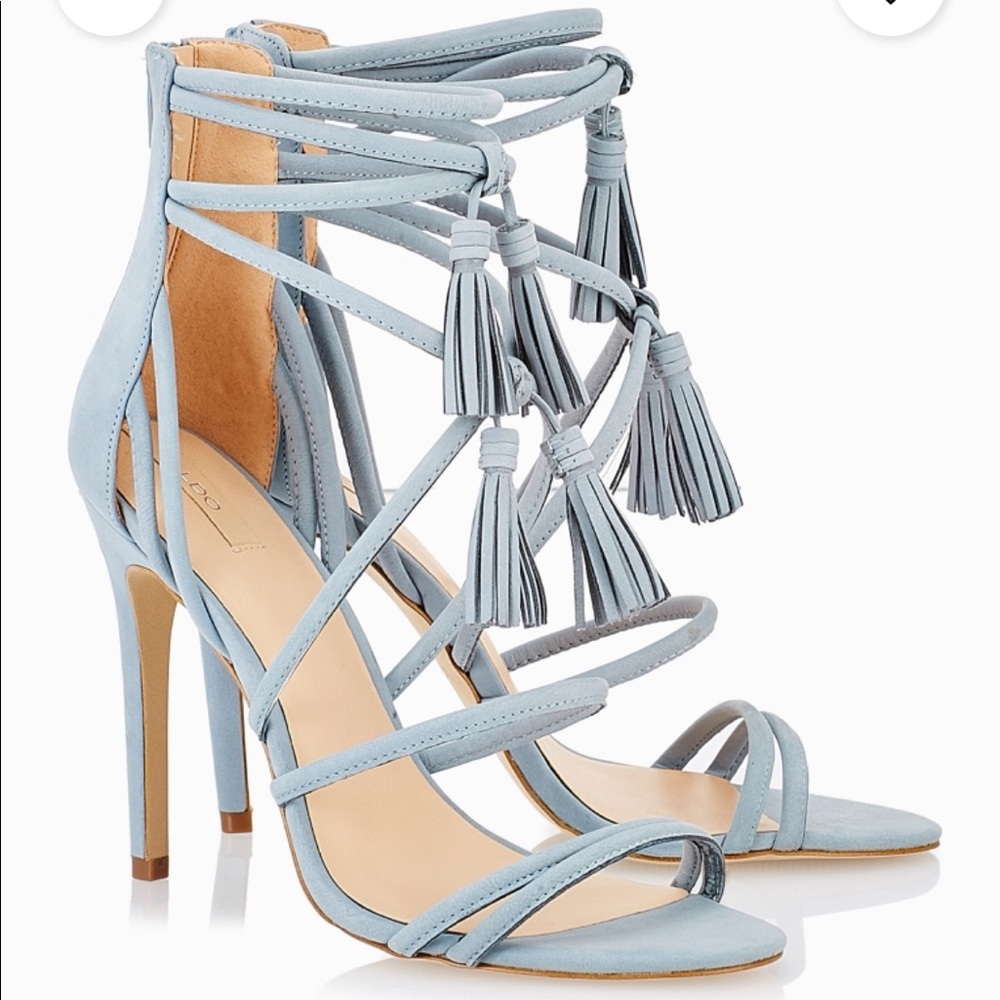 Aldo Catarina sandals with tassels. Size 71/2